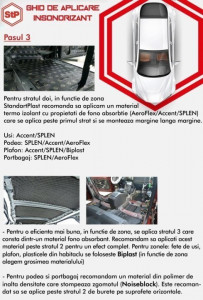 Insonorizant auto STP Noiseblock 2, 2mm, 350x570mm - Foaie - Img 7