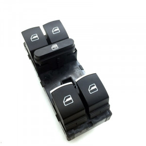 Comutator Butoane Geamuri Electrice ornament crom pentru Seat / Skoda - Img 2
