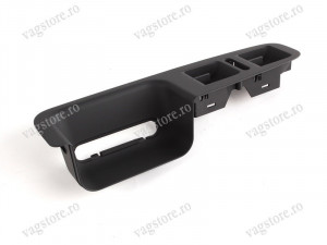 Maner superior usa portiera sofer Negru ORIGINAL VW Touareg 7L 4 geamuri electrice