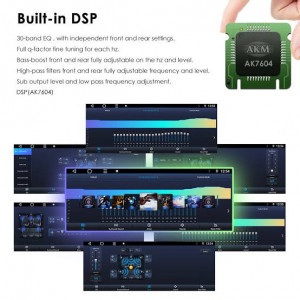 Navigatie Android 10 / 10.1 inch / 2Gb RAM memorie interna 32Gb WIFI USB GPS slot sim 4G pentru VW Touran 2004 - 2010 - Img 2