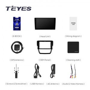 Navigatie Auto Teyes CC3 360° Volkswagen Jetta 6 2011-2018 6+128GB 10.2" QLED Octa-core 1.8Ghz, Android 4G Bluetooth 5.1 DSP - Img 8