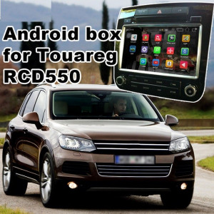 Retrofit Modul GPS SATNAV cu Android WIFI SD USB pentru VW Touareg echipat cu RCD550 - Img 2