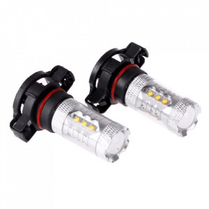 Set becuri led PY24W culoare portocalie semnalizare faruri VW