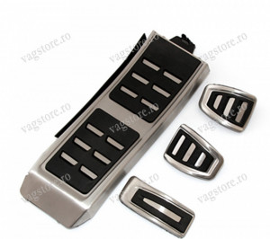 Set Pedale aluminiu AUDI A4 A5 A6 Q3 Q5 pentru Transmisie Manuala