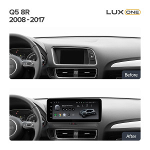 Navigatie auto Teyes Lux One Audi Q5 8R 2008-2017 6+128G 12.3” IPS Octa-Core 2.0 GHz Android 4G DSP Bluetooth 5.1 - Img 2