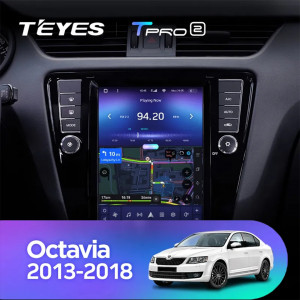 Navigatie Auto Teyes Tip Tesla TPRO 2 Skoda Octavia 3 2013-2018 4+64GB 9.7"" QLED Octa-core 1.8Ghz"," Android 4G Bluetooth 5.1 DSP - Img 5
