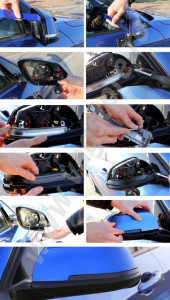 Kit RETROFIT Lumini secventiale semnalizare in oglinda pentru BMW X3 X4 X5 X6 - Img 2