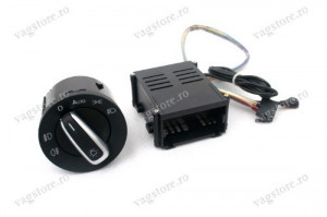 Kit Retrofit Pornire Automata Lumini / Bloc lumini Functie Auto si Senzor Lumina VW Golf 4 Passat B5 Polo