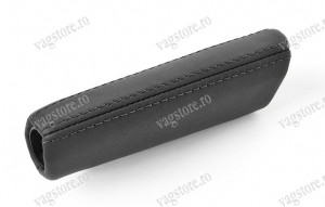 Maner piele frana de mana Original Skoda Octavia ll cu cotiera