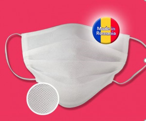 Masti / Masca de protectie Polipropilena cu 2 straturi - Reutilizabila - set 10 bucati