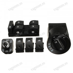 Set Butoane geamuri electrice oglinzi bloc lumini Seat Exeo 2009 - 2014