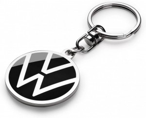 Breloc cheie Original VW cu logo Model Nou 3D
