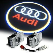 Set Lampi lumini avertizare portiera deschisa cu proiectare Holograma AUDI - Img 3