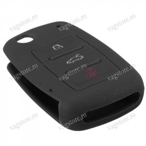 Husa Silicon pentru cheia cu 3 Butoane VW