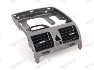 Grila ventilatie bord Centrala Aluminium Brushed