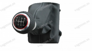 Schimbator viteze pentru Audi A4 A5 Q5 cu 6 trepte ornament Rosu