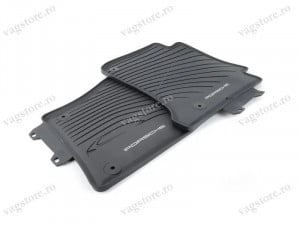 Set 4 covorase Cauciuc Originale Porsche Cayenne 2010 - 2015 - Img 2