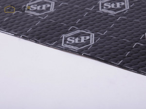 Insonorizant Premium auto STP Black Silver Shop Pack, 1,8mm, 0,8m2 - Img 2