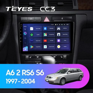 Navigatie Auto Teyes CC3 2K 360° Audi RS6 C5 1997-2004 6+128GB 9.5"" QLED Octa-core 2Ghz"," Android 4G Bluetooth 5.1 DSP - Img 2