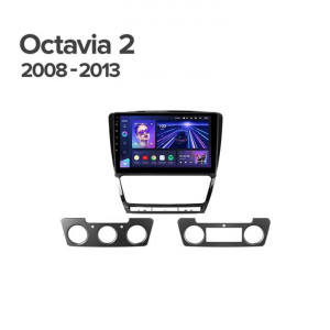 Navigatie Auto Teyes CC3 2K 360° Skoda Octavia 2 2008-2013 6+128GB 10.36"" QLED Octa-core 2Ghz"," Android 4G Bluetooth 5.1 DSP - Img 8