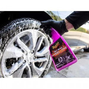 SOLUTIE CURATAT JANTE SI ANVELOPE, 710 ML, HOT RIMS ALL WHEEL CLEANER -MEGUIARS - Img 3