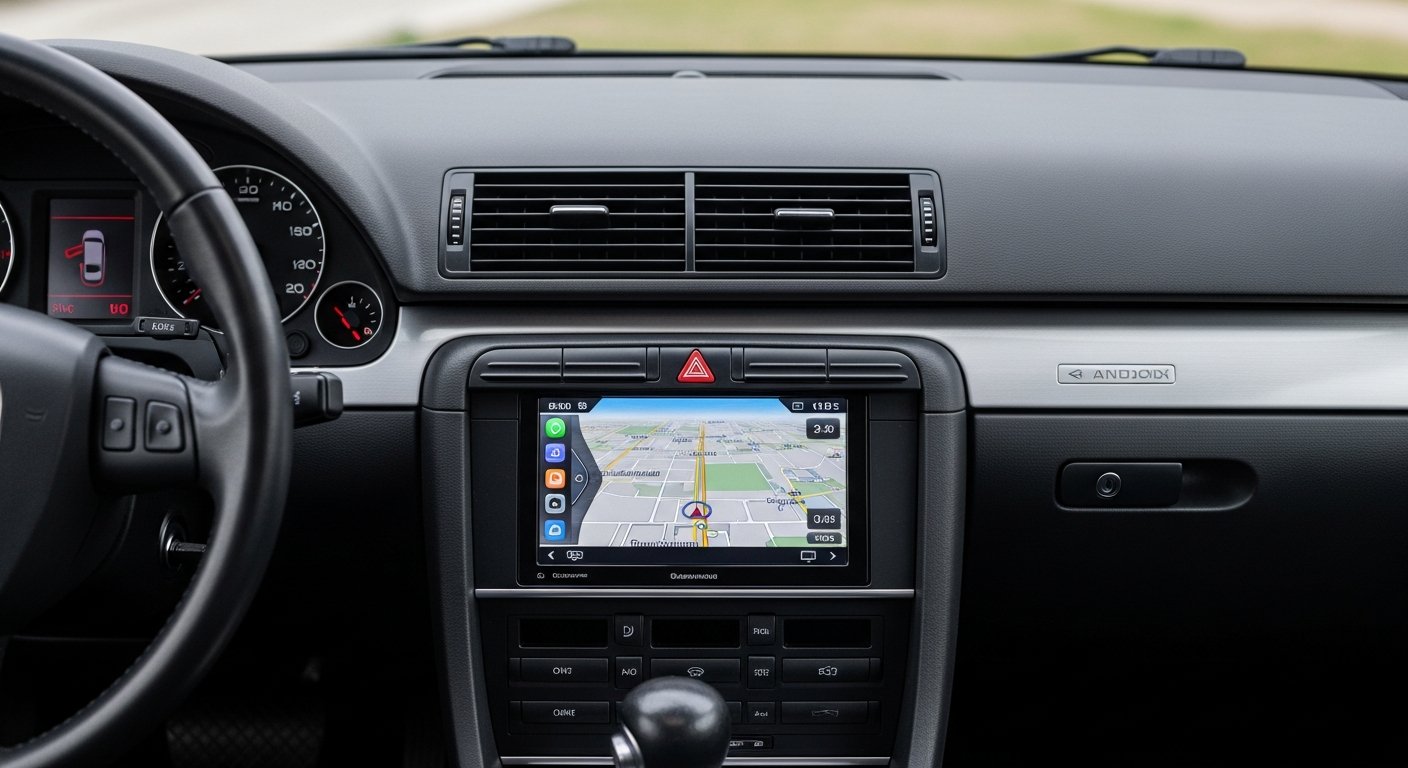 Navigație Android pentru Audi A4 B7: Tot ce trebuie să știi