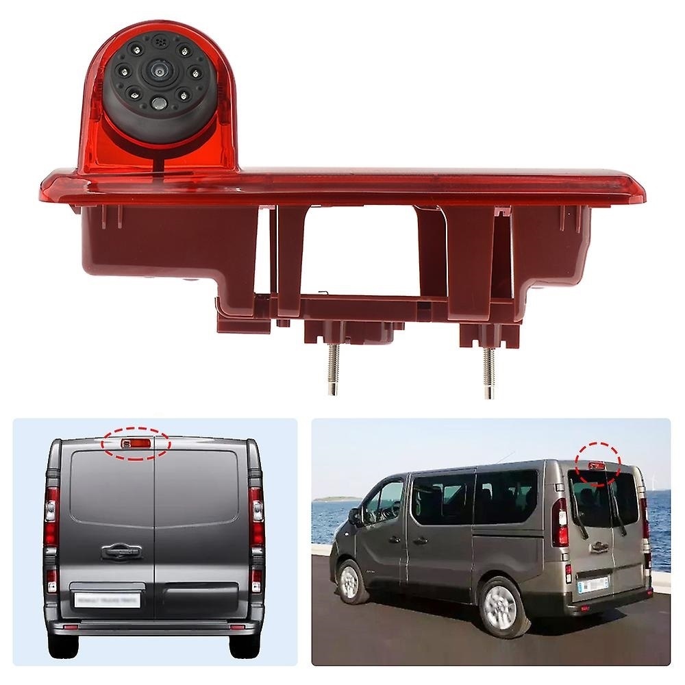 Camera marsarier dedicata Opel Vivaro B 2014 - 2019 tip stop frana, AHD 720P, Night Vision, rezistenta la apa si praf, cablu video 6m - 3 | YEO