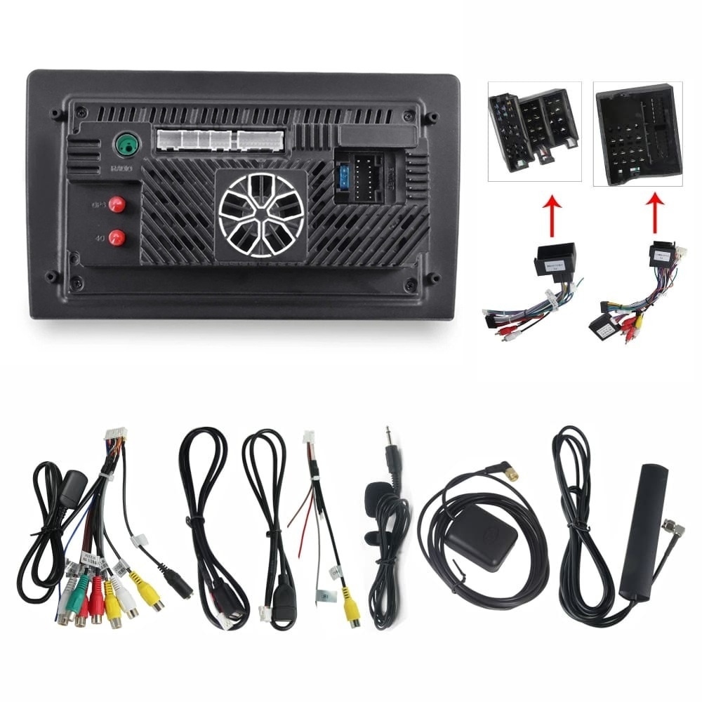 Navigatie dedicata cu Android Audi A6 (C5) 1997 - 2005, 2GB RAM, Radio GPS Dual Zone, Display HD QLED 9" Touchscreen, Internet Wi-Fi si slot SIM 4G, Bluetooth, MirrorLink, USB - Imagine 5