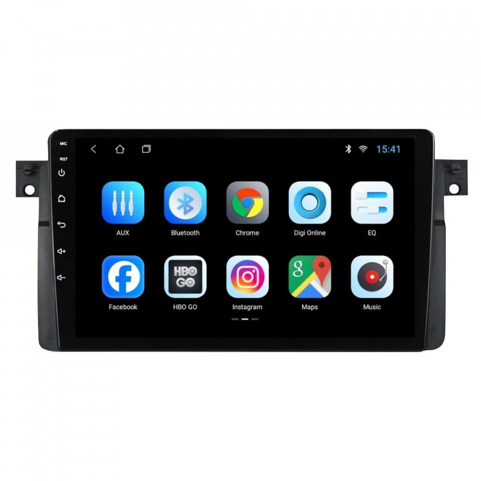 Navigatie dedicata cu Android BMW Seria 3 (E46) 1997 - 2005, 1GB RAM, Radio GPS Dual Zone, Display HD IPS 9