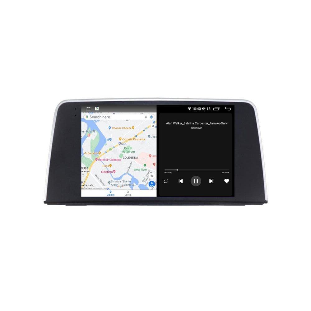 Navigatie dedicata cu Android BMW Seria 3 (F30) 2011 - 2016, 4GB RAM, Radio GPS Dual Zone, Display 2K QLED 9.5