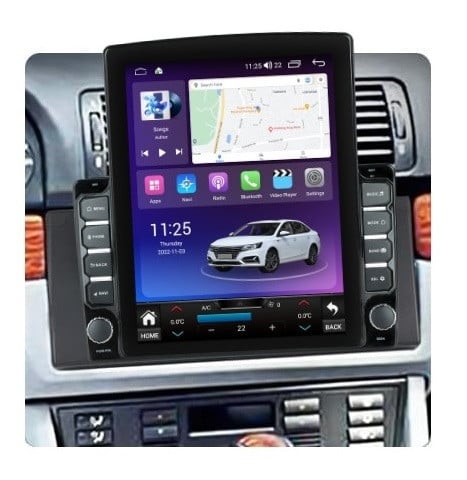 Navigatie dedicata cu Android BMW X5 (E53) 2000 - 2006, 4GB RAM, Radio GPS Dual Zone, Touchscreen IPS 9.7