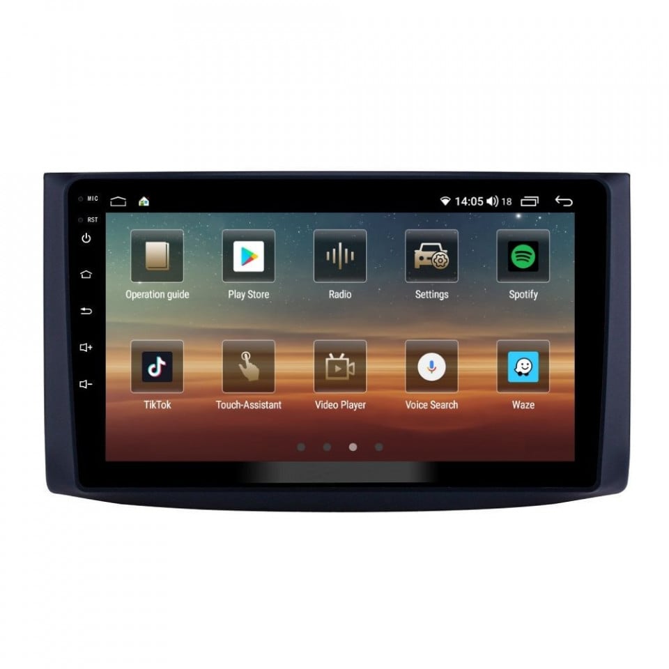 Navigatie dedicata cu Android Chevrolet Aveo 2006 - 2011, 8GB RAM, Radio GPS Dual Zone, Display HD QLED 9