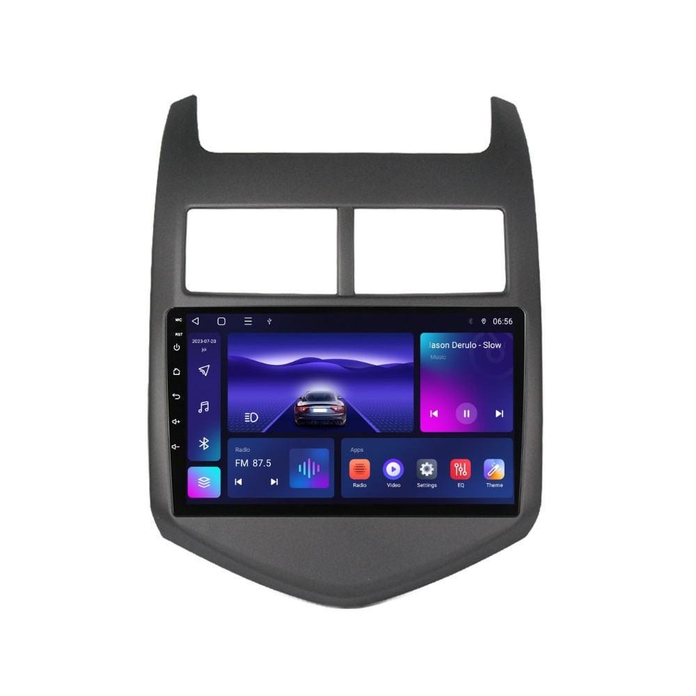 Navigatie dedicata cu Android Chevrolet Aveo 2011 - 2014, 3GB RAM, Radio GPS Dual Zone, Display HD QLED 9