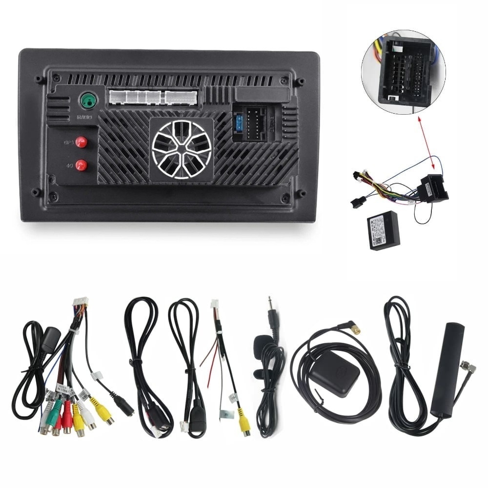 Navigatie dedicata cu Android Chevrolet Aveo 2011 - 2014, 4GB RAM, Radio GPS Dual Zone, Display HD QLED 9" Touchscreen, Internet Wi-Fi si slot SIM 4G, Bluetooth, MirrorLink, USB - Imagine 5