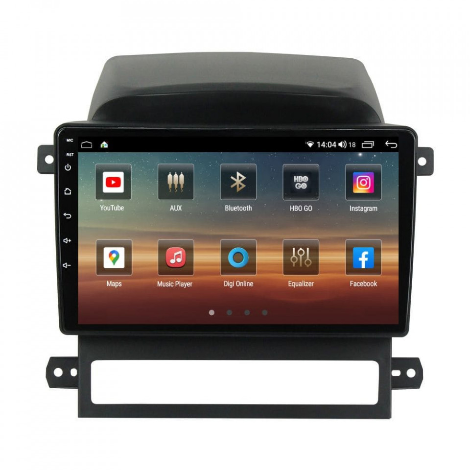 Navigatie dedicata cu Android Chevrolet Captiva 2006 - 2011, 4GB RAM, Radio GPS Dual Zone, Display HD QLED 9