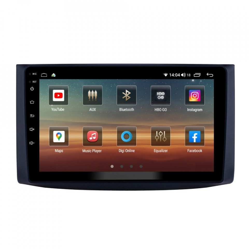 Navigatie dedicata cu Android Chevrolet Kalos 2006 - 2011, 4GB RAM, Radio GPS Dual Zone, Display HD QLED 9