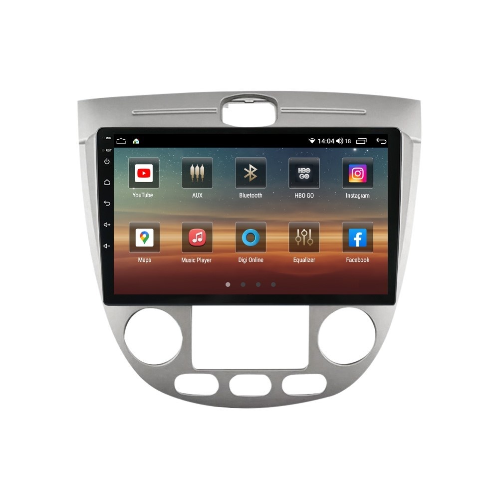 Navigatie dedicata cu Android Chevrolet Lacetti 2003 - 2010, clima automata, 4GB RAM, Radio GPS Dual Zone, Display HD QLED 9