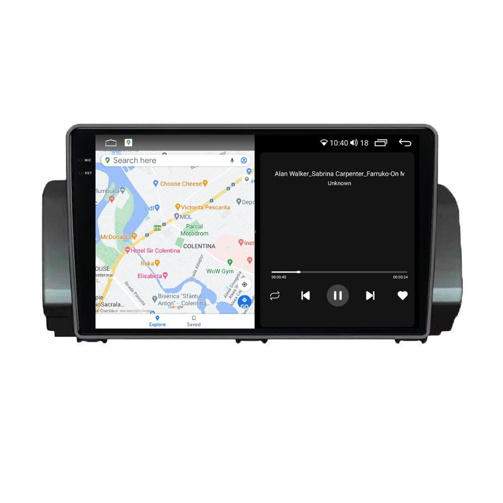 Navigatie dedicata cu Android Dacia Jogger dupa 2021, 8GB RAM, Radio GPS Dual Zone, Display 2K QLED 9.5