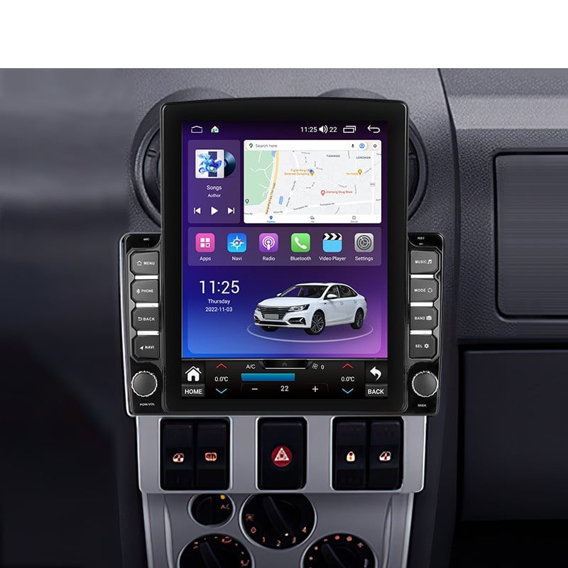 Navigatie dedicata cu Android Dacia Logan I 2004 - 2008, 4GB RAM, Radio GPS Dual Zone, Touchscreen IPS 9.7