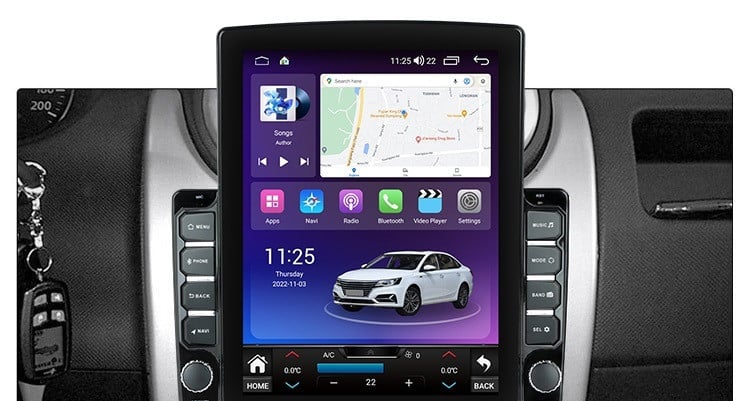 Navigatie dedicata cu Android Dacia Logan I 2008 - 2013, 8GB RAM, Radio GPS Dual Zone, Touchscreen IPS 9.7