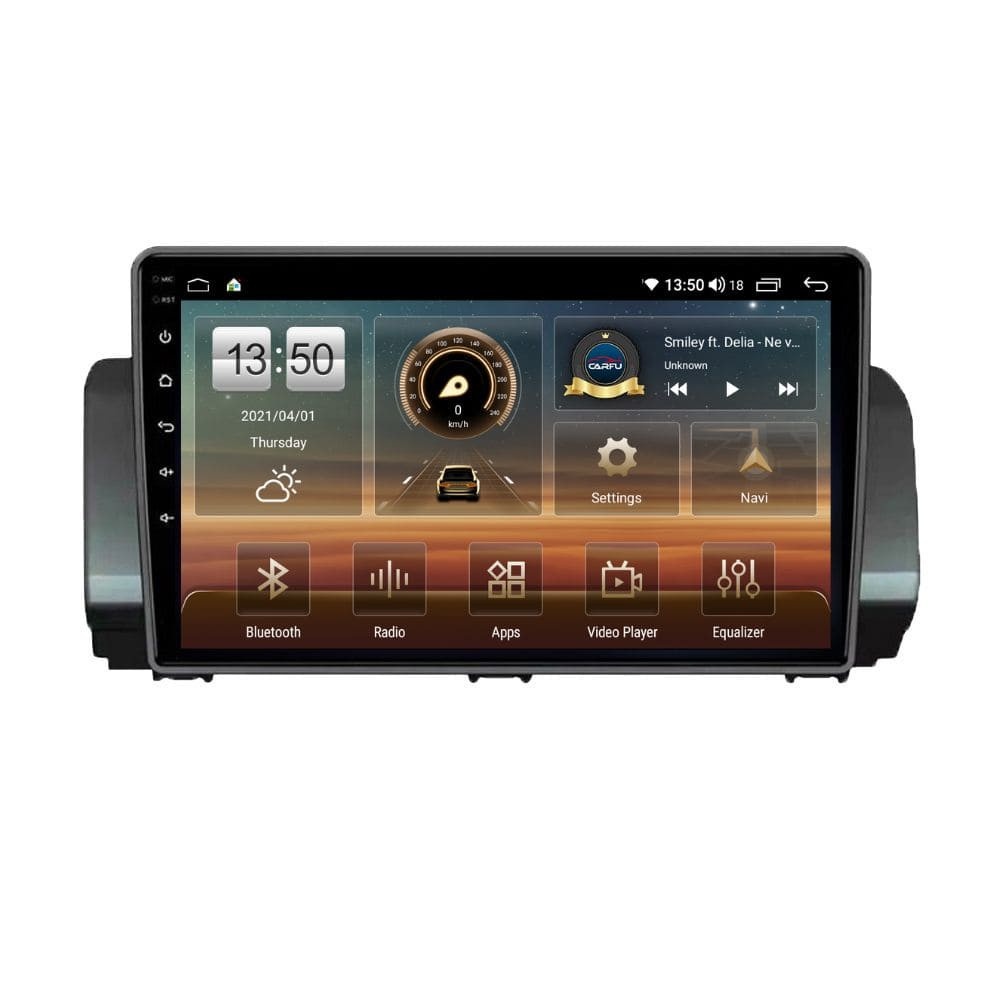 Navigatie dedicata cu Android Dacia Logan III dupa 2021, 2GB RAM, Radio GPS Dual Zone, Display HD QLED 9