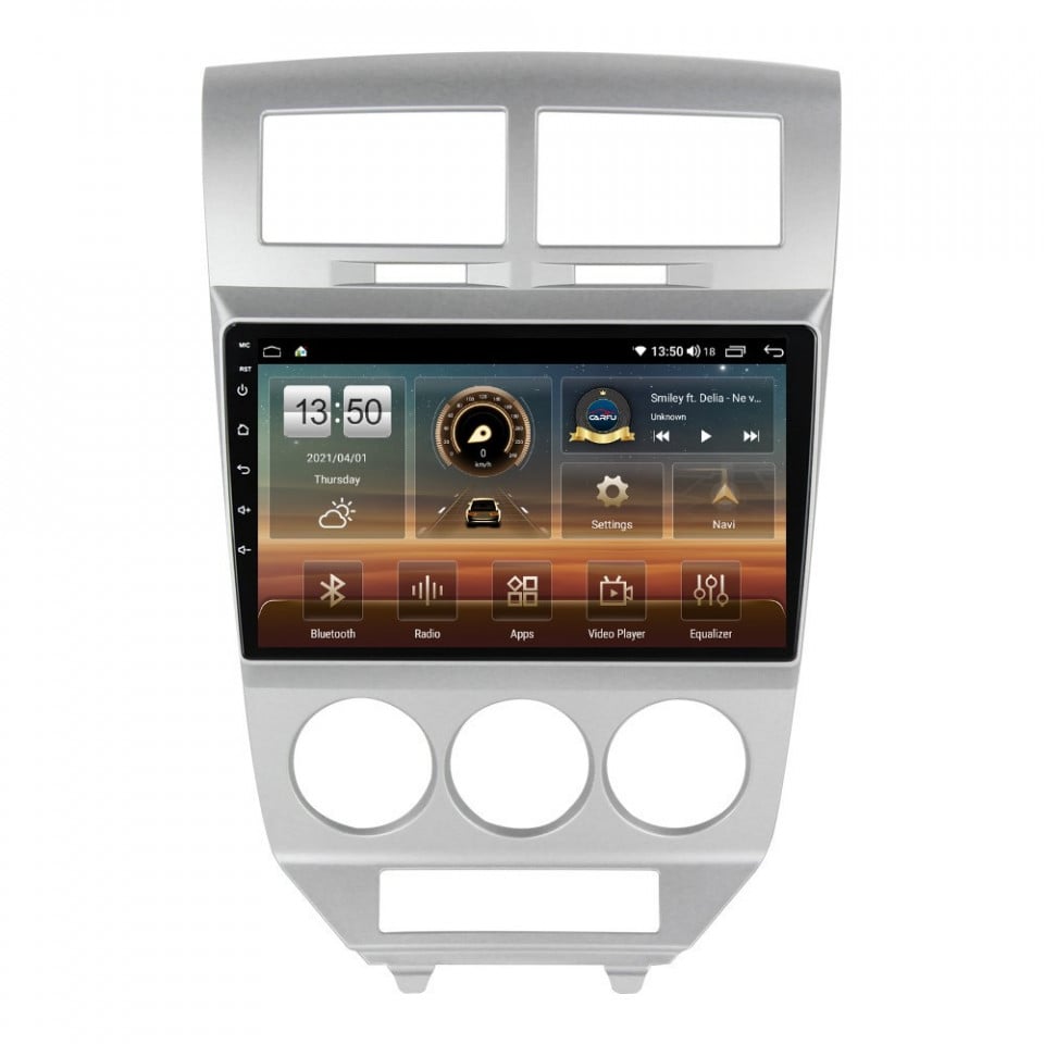 Navigatie dedicata cu Android Dodge Caliber 2006 - 2010, 6GB RAM, Radio GPS Dual Zone, Display HD QLED 10