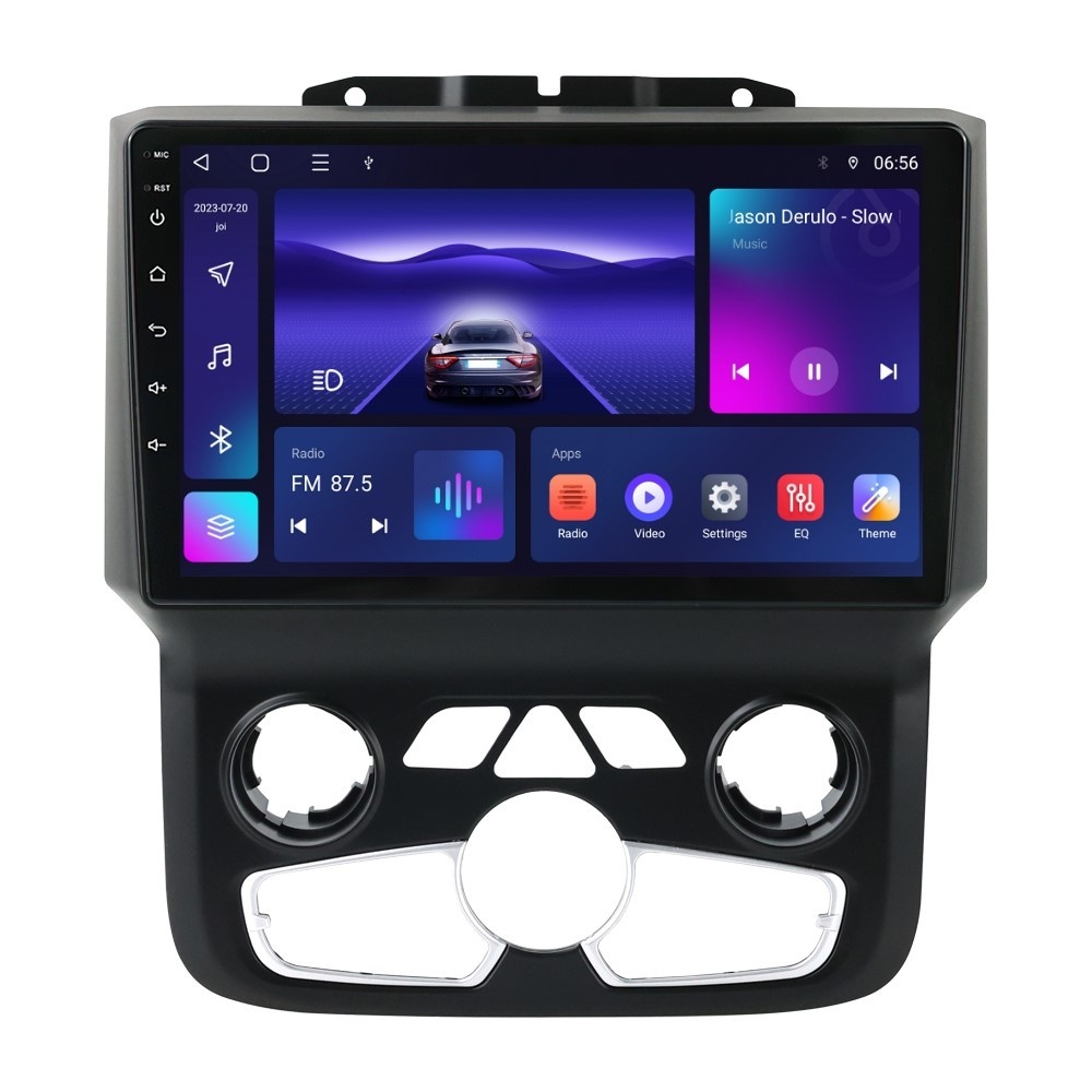 Navigatie dedicata cu Android Dodge RAM 2013 - 2018, clima automata, 2GB RAM, Radio GPS Dual Zone, Display HD QLED 9