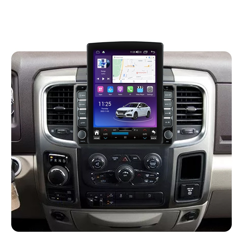 Navigatie dedicata cu Android Dodge RAM 2013 - 2018, clima automata, 8GB RAM, Radio GPS Dual Zone, Touchscreen IPS 9.7