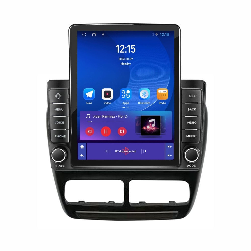 Navigatie dedicata cu Android Fiat Doblo 2010 - 2015, 1GB RAM, Radio GPS Dual Zone, Touchscreen IPS 9.7