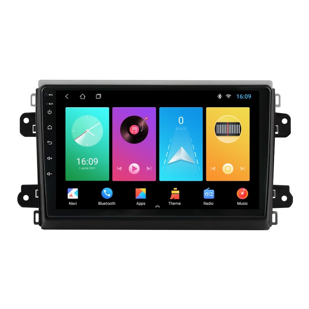 Navigatie dedicata cu Android Fiat Ducato dupa 2022, 2GB RAM, Radio GPS Dual Zone, Display HD IPS 9