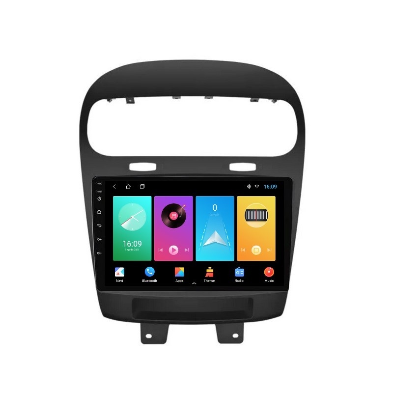 Navigatie dedicata cu Android Fiat Freemont 2011 - 2016, 2GB RAM, Radio GPS Dual Zone, Display HD IPS 9