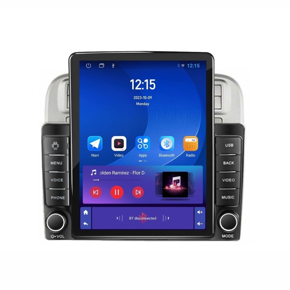 Navigatie dedicata cu Android Fiat Punto 199 / Grande Punto 2005 - 2010, 1GB RAM, Radio GPS Dual Zone, Touchscreen IPS 9.7