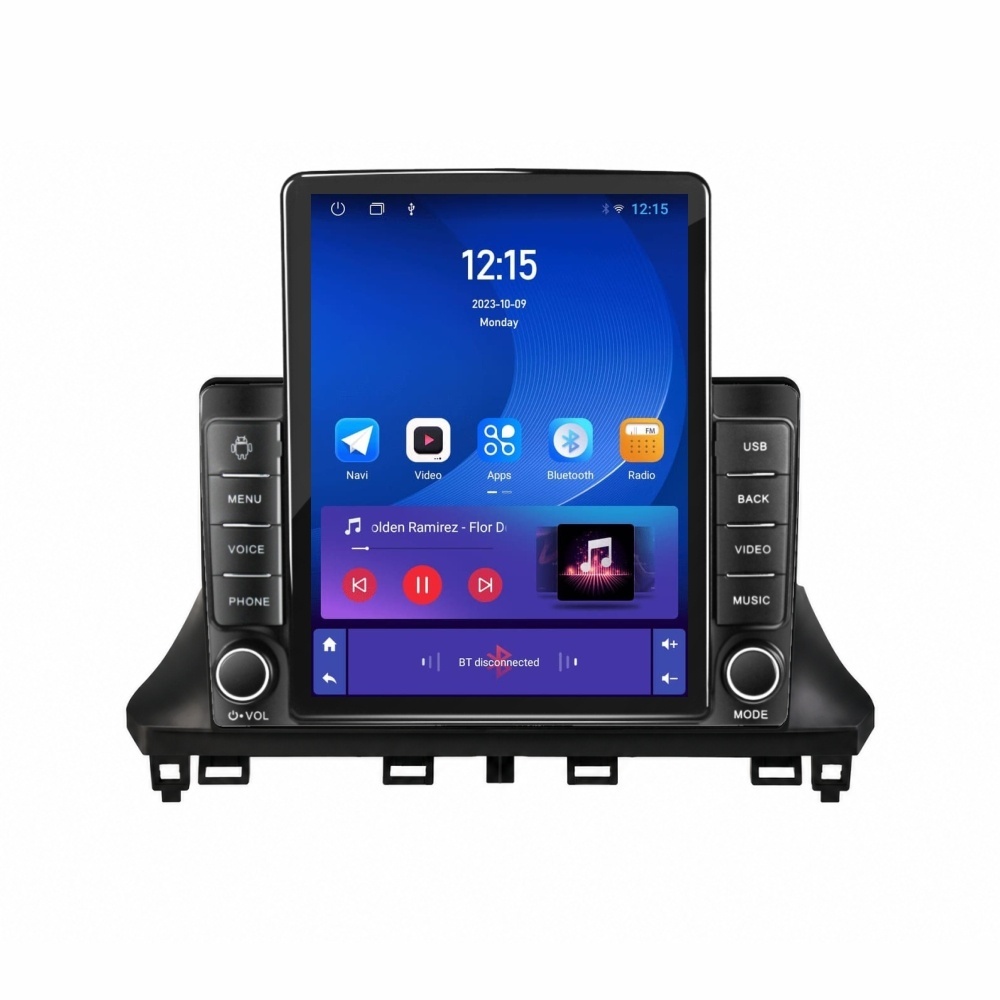 Navigatie dedicata cu Android Fiat Scudo dupa 2024, 1GB RAM, Radio GPS Dual Zone, Touchscreen IPS 9.7" HD tip Tesla, Internet Wi-Fi, Bluetooth, MirrorLink, USB