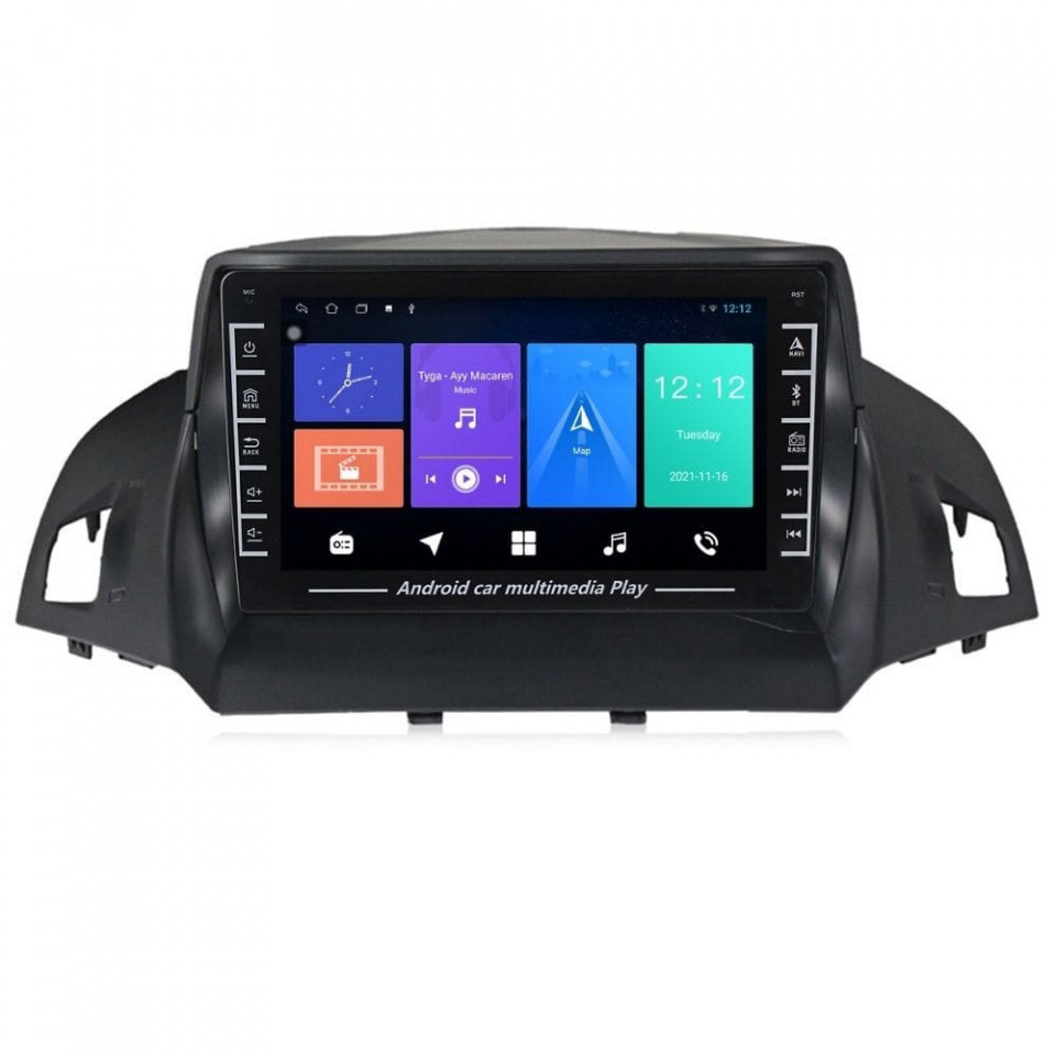 Navigatie dedicata cu Android Ford C-Max II / Grand C-Max 2010 - 2019, 1GB RAM, Radio GPS Dual Zone, Display HD IPS 8